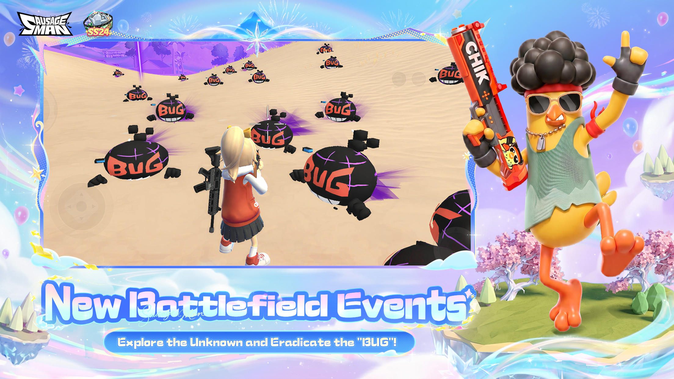 Sausage Man Game Screenshot