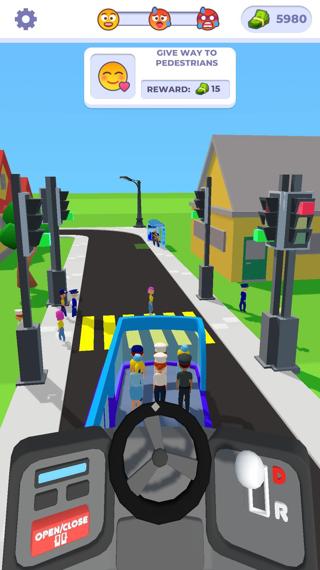 Bus Driving Simulator Idle ภาพหน้าจอเกม