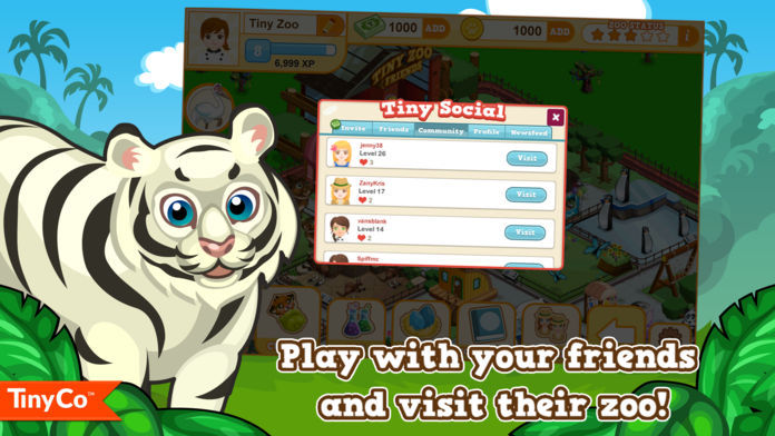 Screenshot of Tiny Zoo Friends