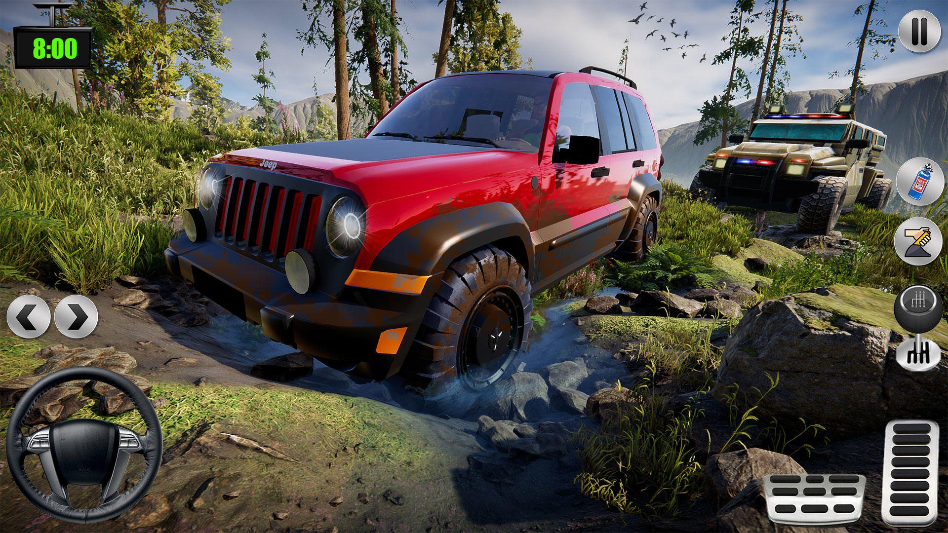 Screenshot of Suv Jeep Driving Games Offroad