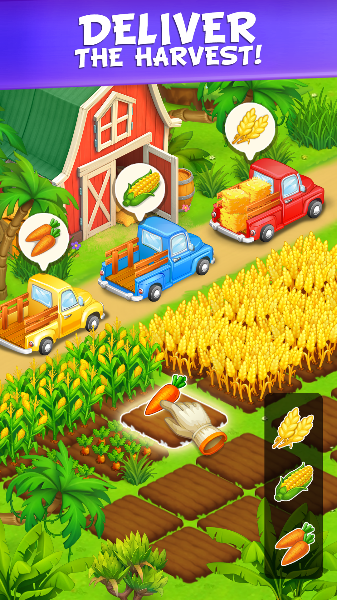 Cartoon city 2 farm town story Game Screenshot
