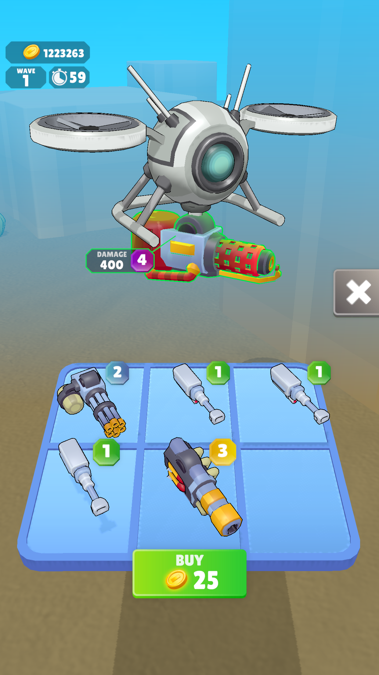 Drone Survival 3D 게임 스크린샷