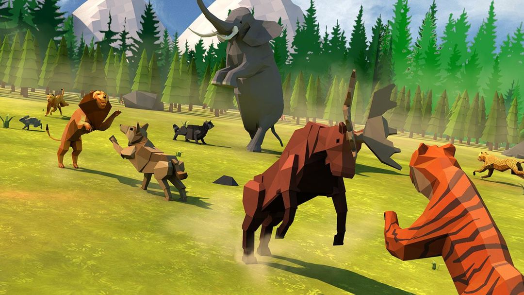 Animal Kingdom Battle Simulator 3D screenshot game