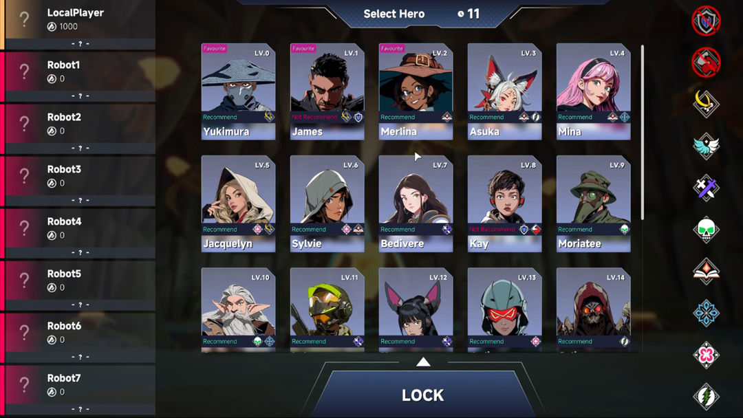 Screenshot of Alpha League