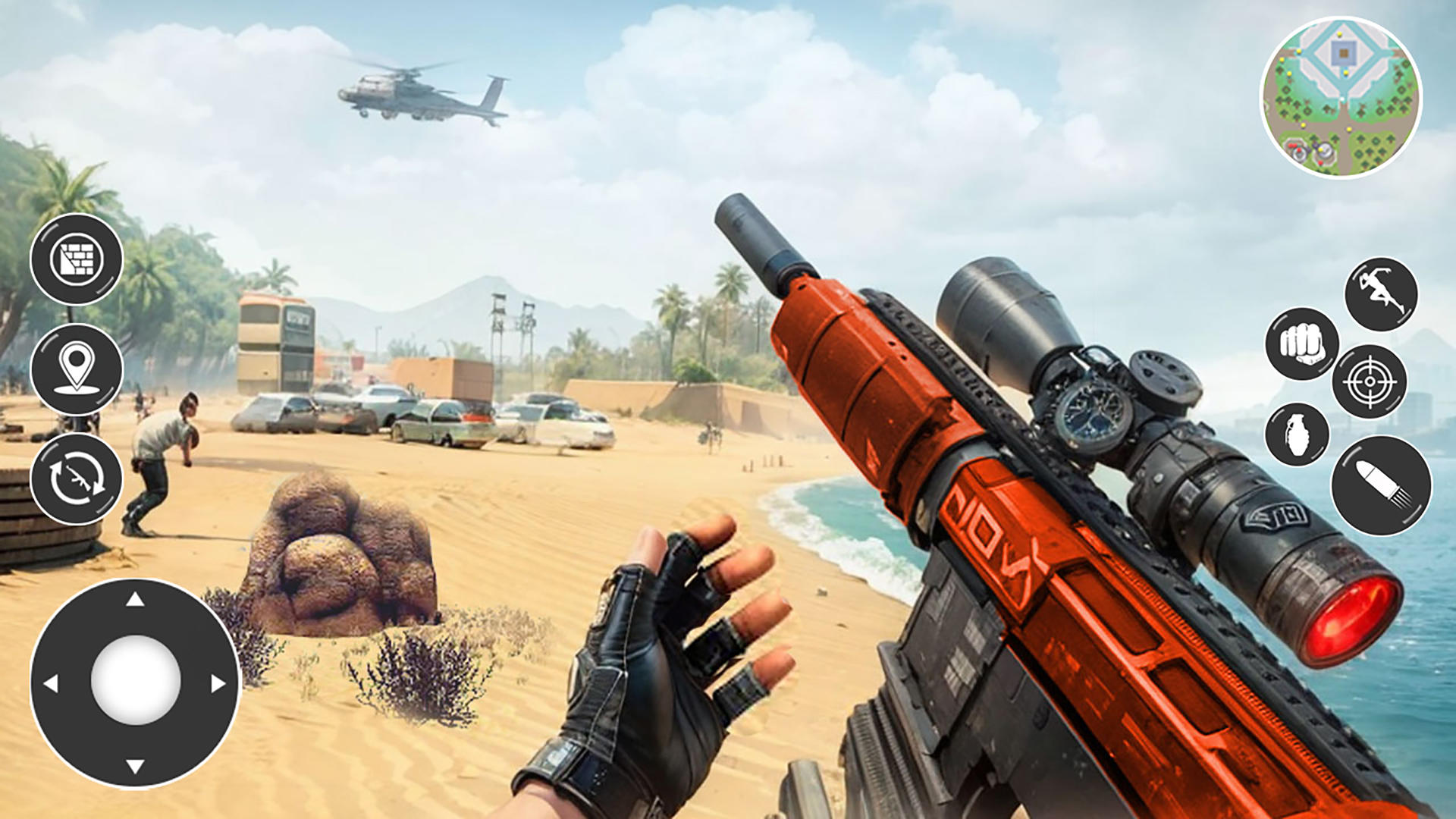 Offline Shooting Gun Games 3D ภาพหน้าจอเกม