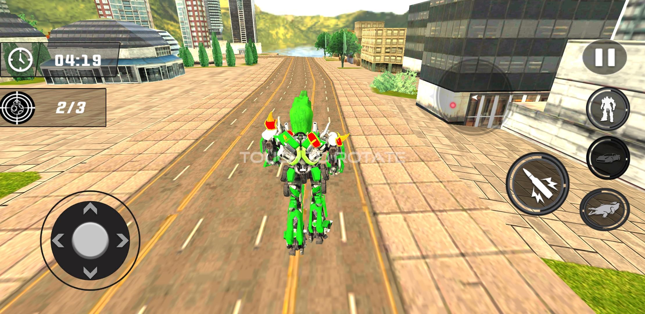 Crocodile Robot 3D Game Screenshot