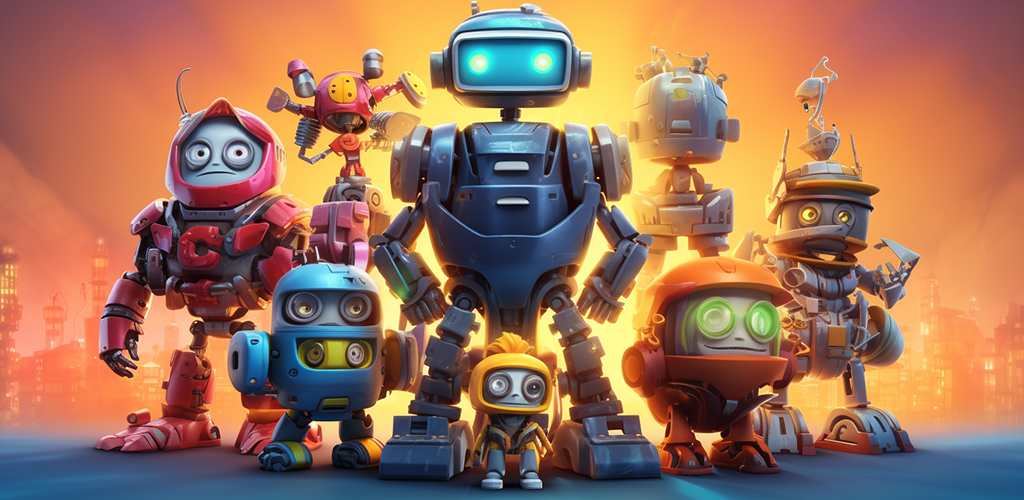 Screenshot of the video of Tiny Robots: Portal Escape
