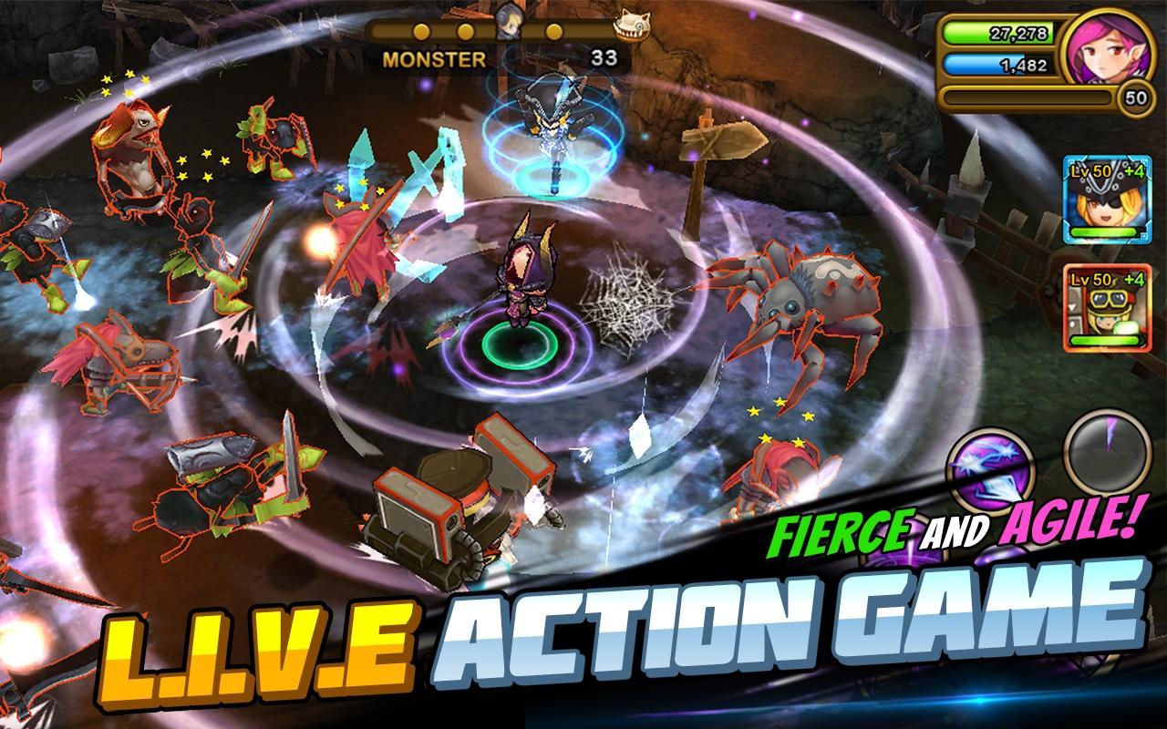 Cuplikan Layar Game Guardian Hunter: SuperBrawlRPG