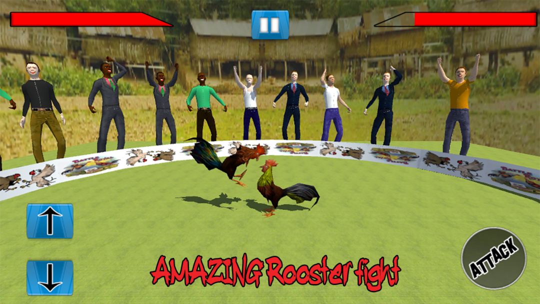 Farm Deadly Rooster Fighting ภาพหน้าจอเกม