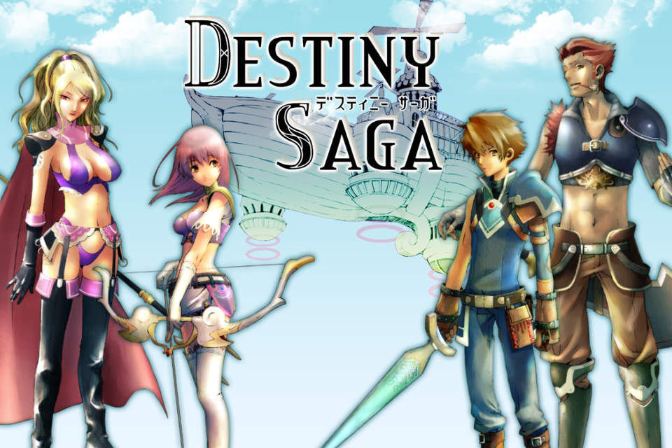 RPG DestinySaga 게임 스크린 샷