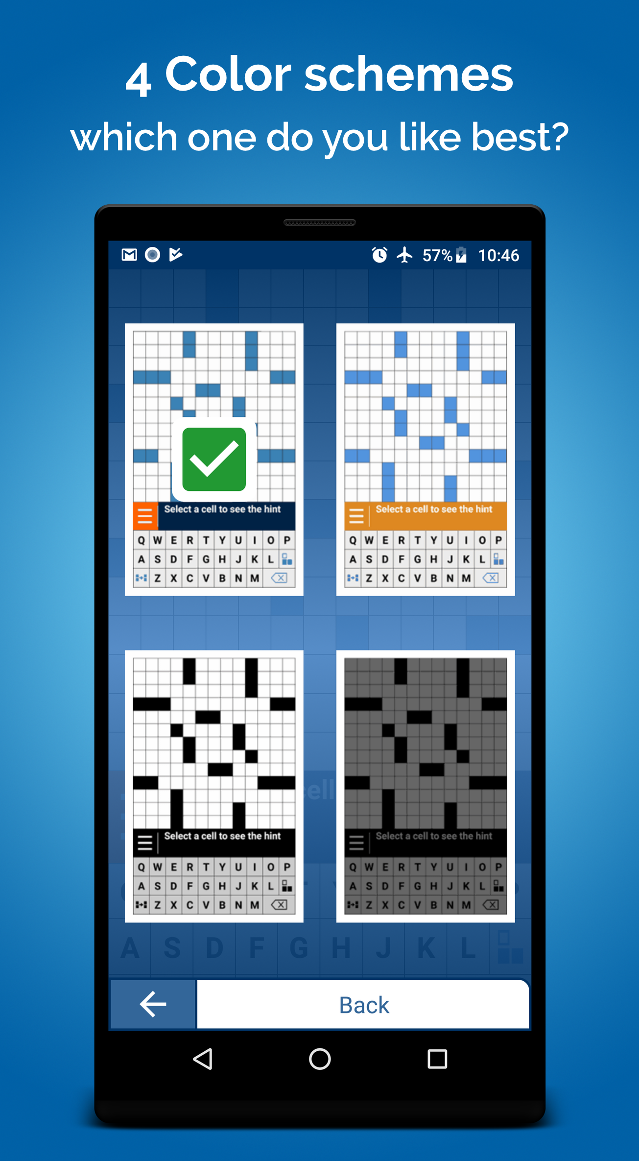Cuplikan Layar Game Crossword Puzzle