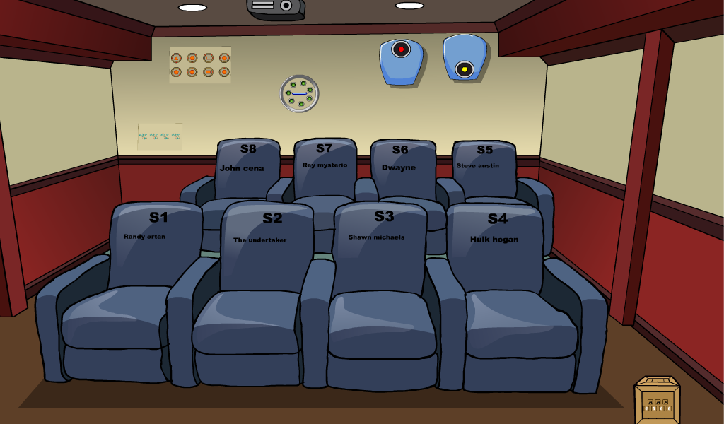 Jolly Theatre Escape 2 Game Screenshot