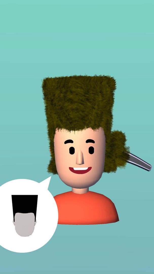 Screenshot of Barber Shop - Hair Cut game