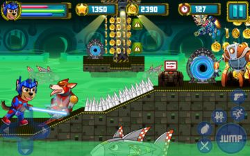 Puppy Patrol Transformers Game Screenshot