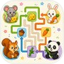 Icon of Animal Food Chase: Maze Puzzle