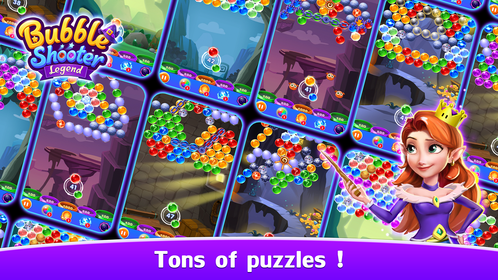 Bubble Shooter Legend Game Screenshot