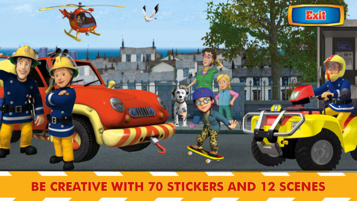 Fireman Sam - Junior Cadet Game Screenshot