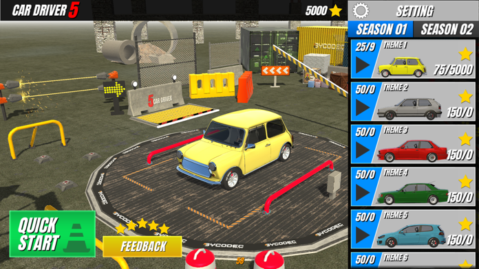Car Driver 5 Game Screenshot