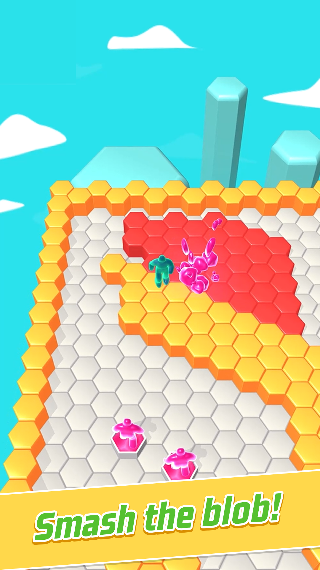 Screenshot of Crowd Blob