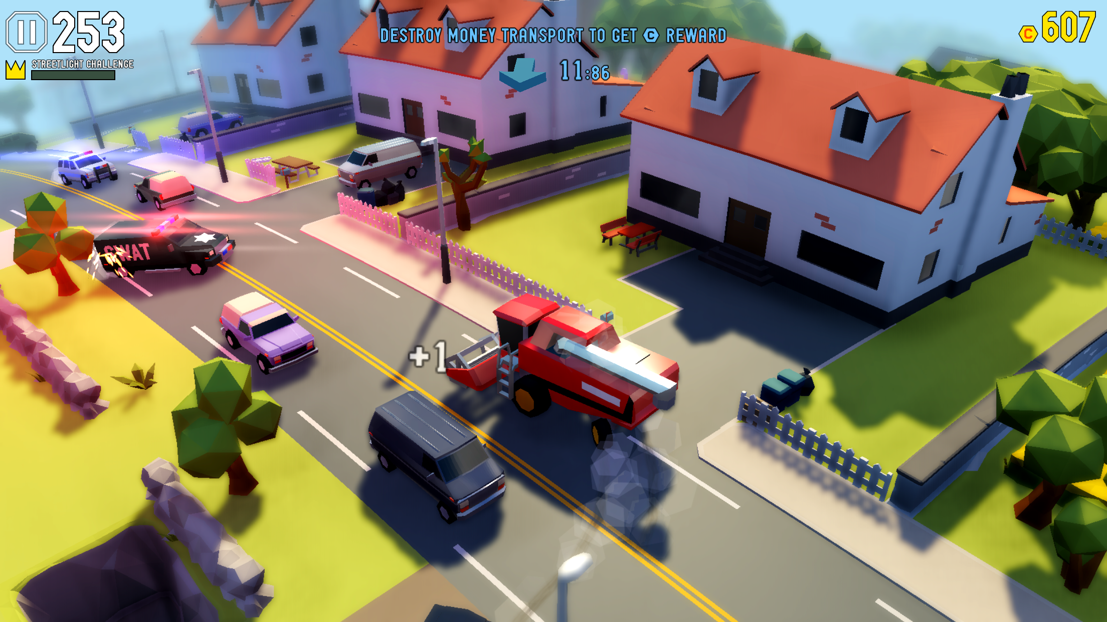 Reckless Getaway 2: Car Chase Game Screenshot