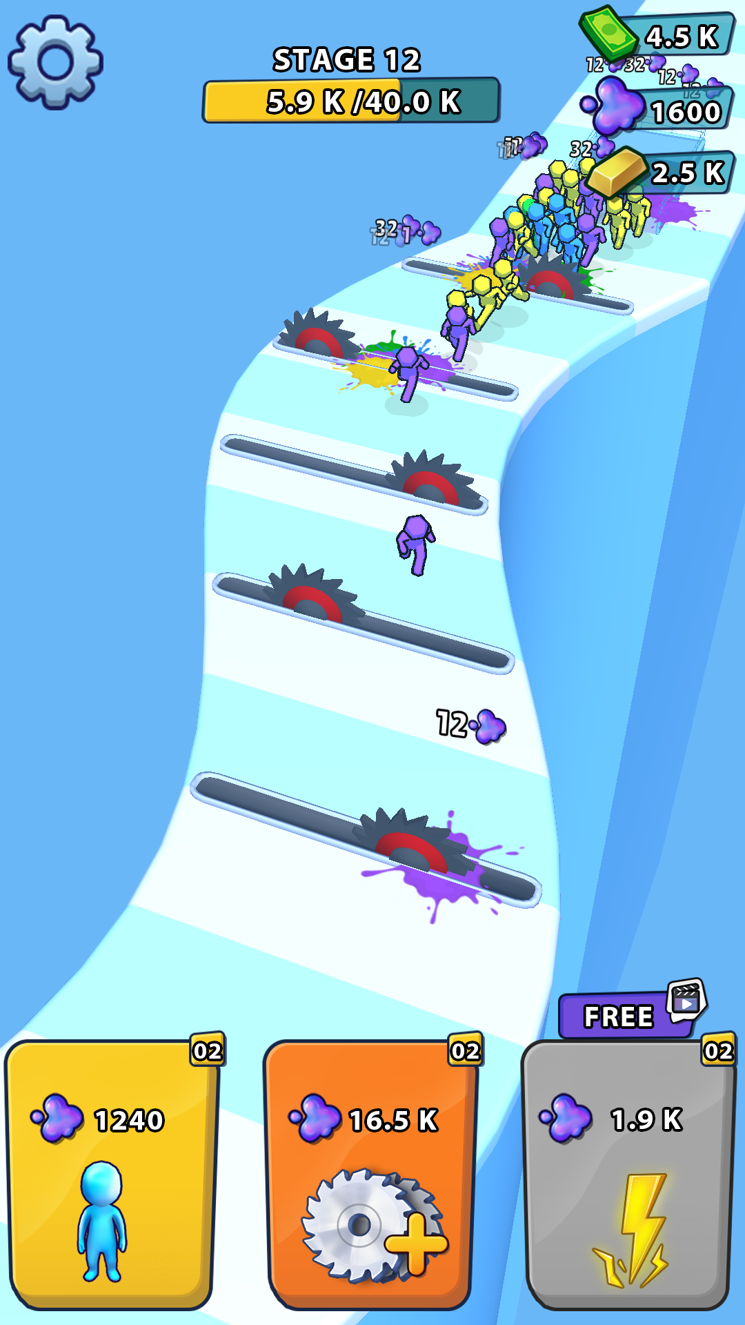 Enemies Master Squish Trap Game Screenshot