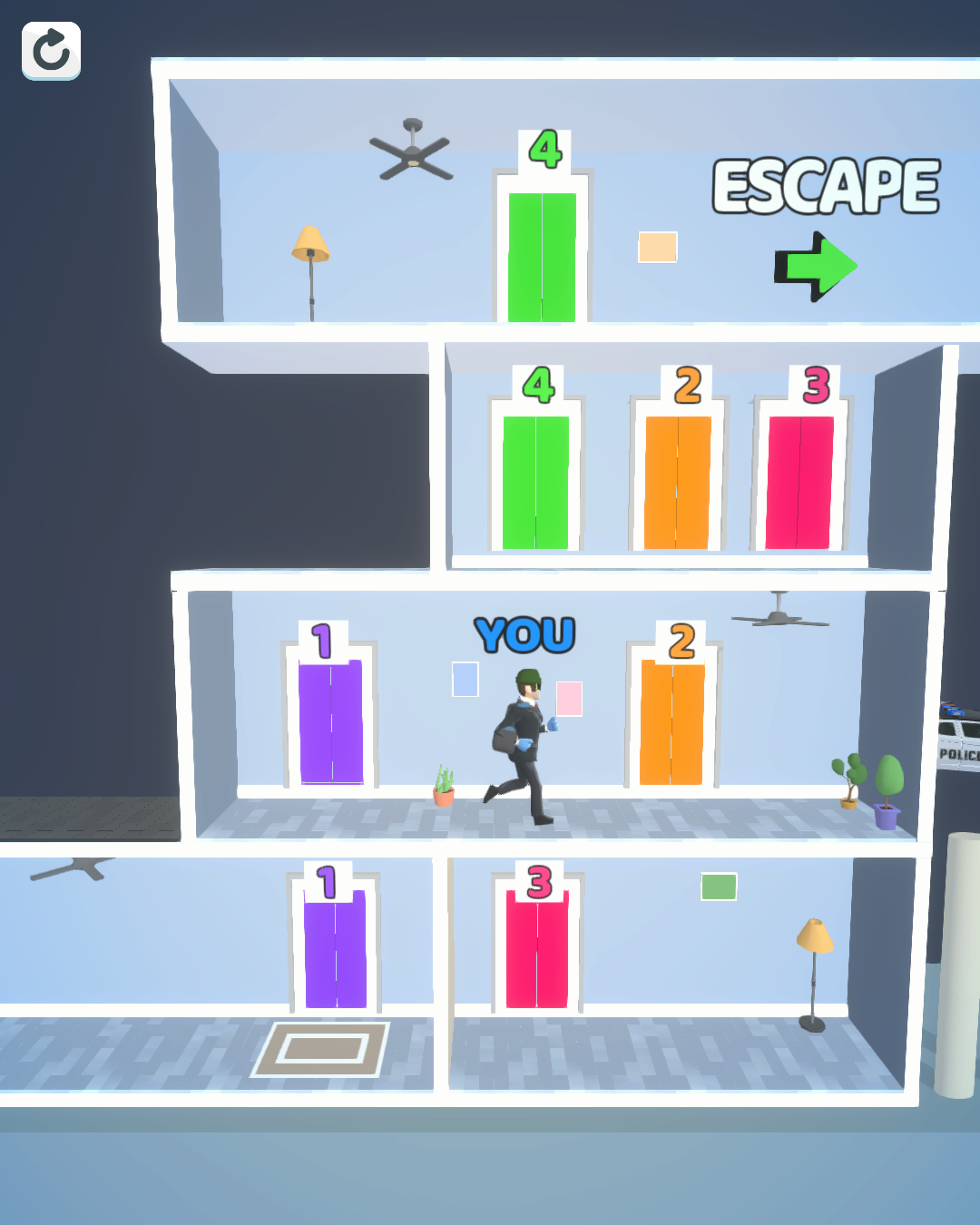 Screenshot of Elevator Match