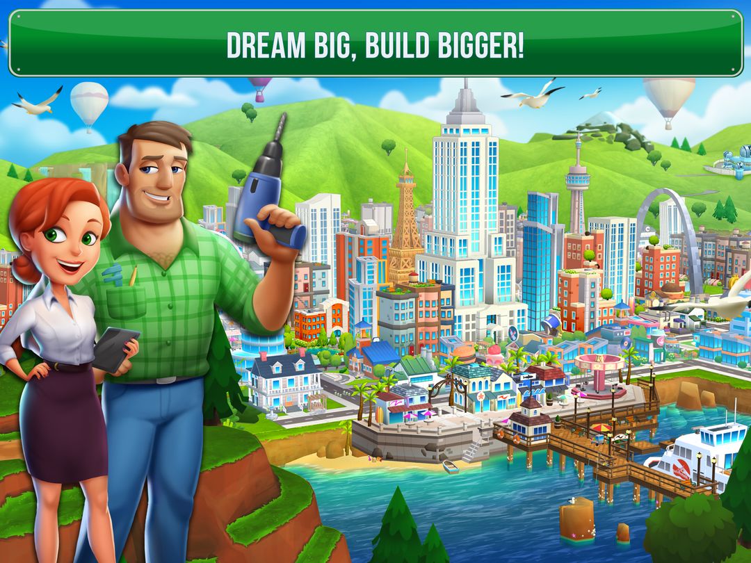 Dream City: Metropolis screenshot game