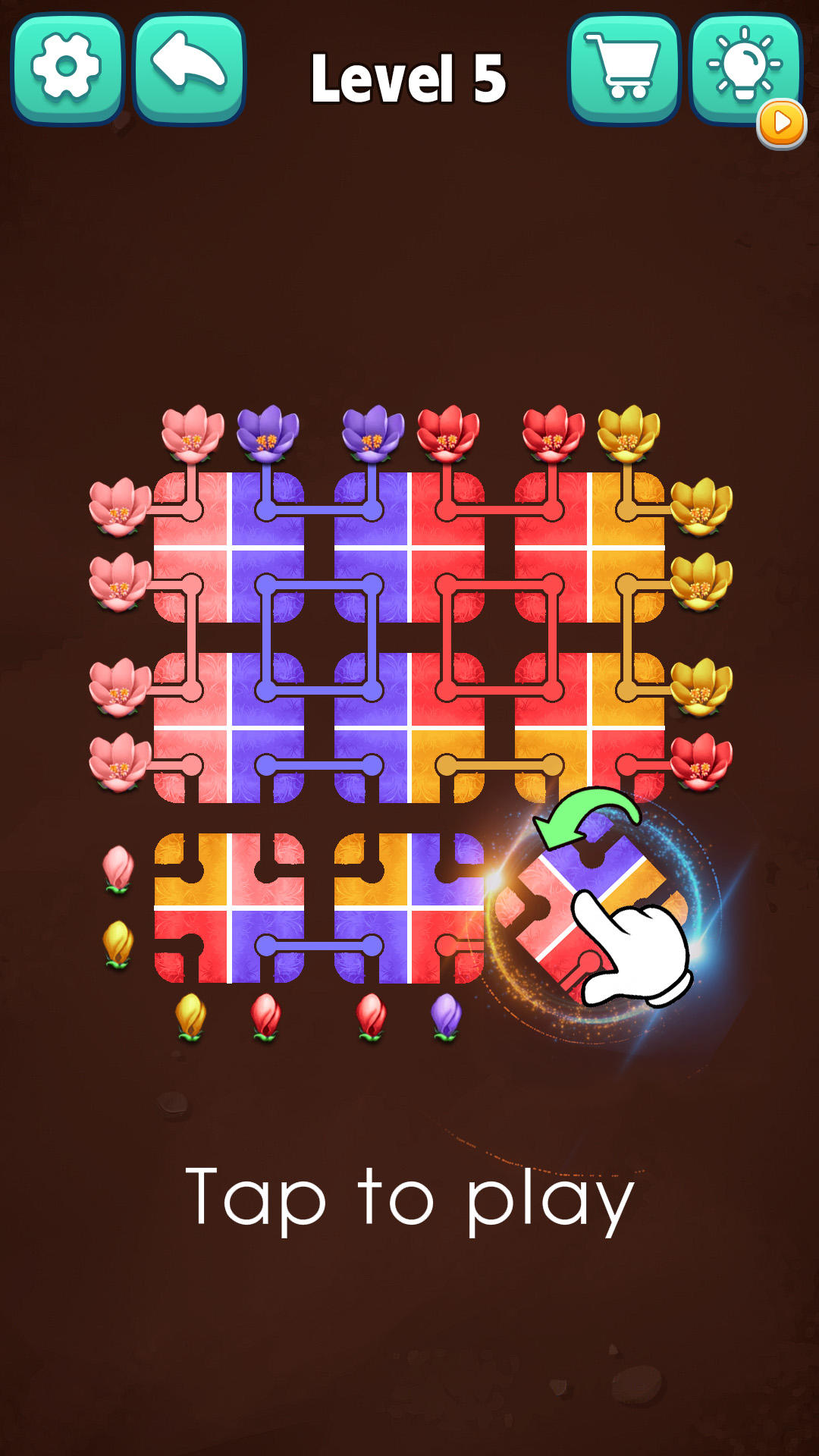 Match Color Rotate Game Screenshot