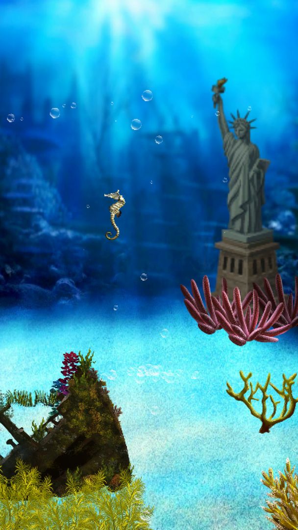 Seahorse simulation game ภาพหน้าจอเกม