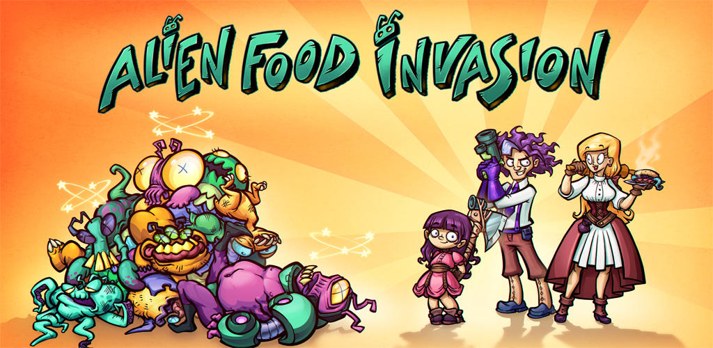 Banner of Alien Food Invasion 