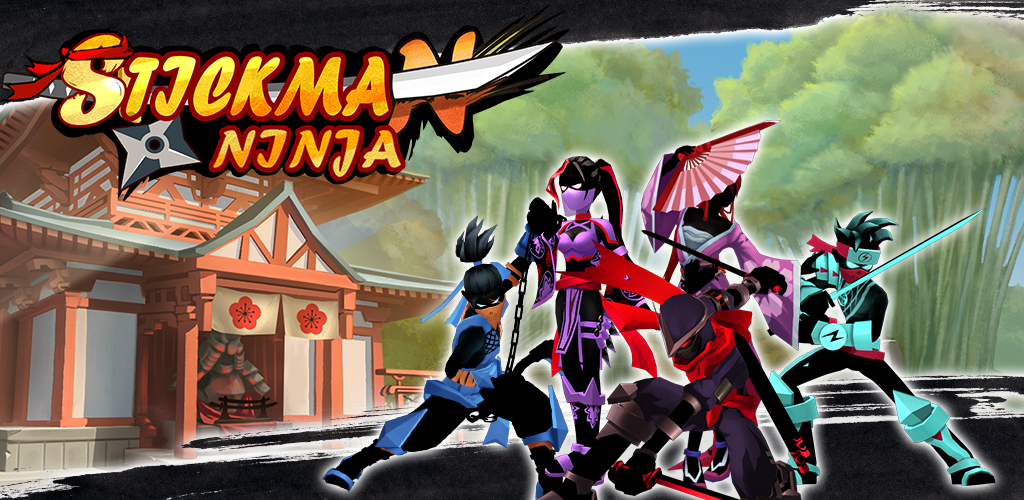 Banner of Pertempuran Balas Dendam Liga Bayangan Ninja 