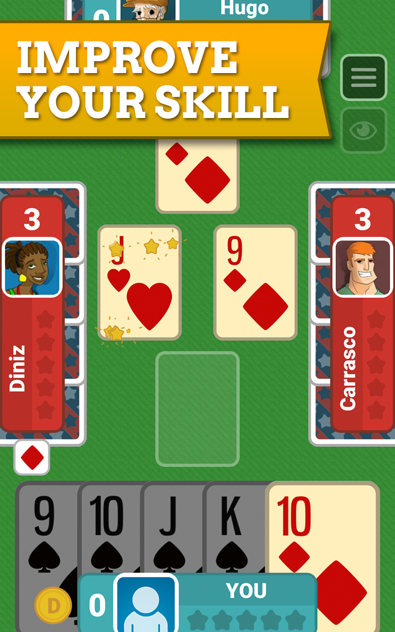 Euchre Jogatina Cards Online Game Screenshot