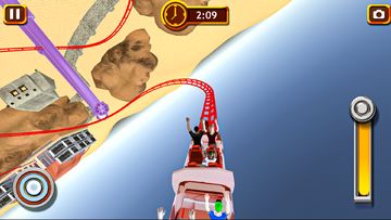 Roller Coaster Train Adventure 게임 스크린샷