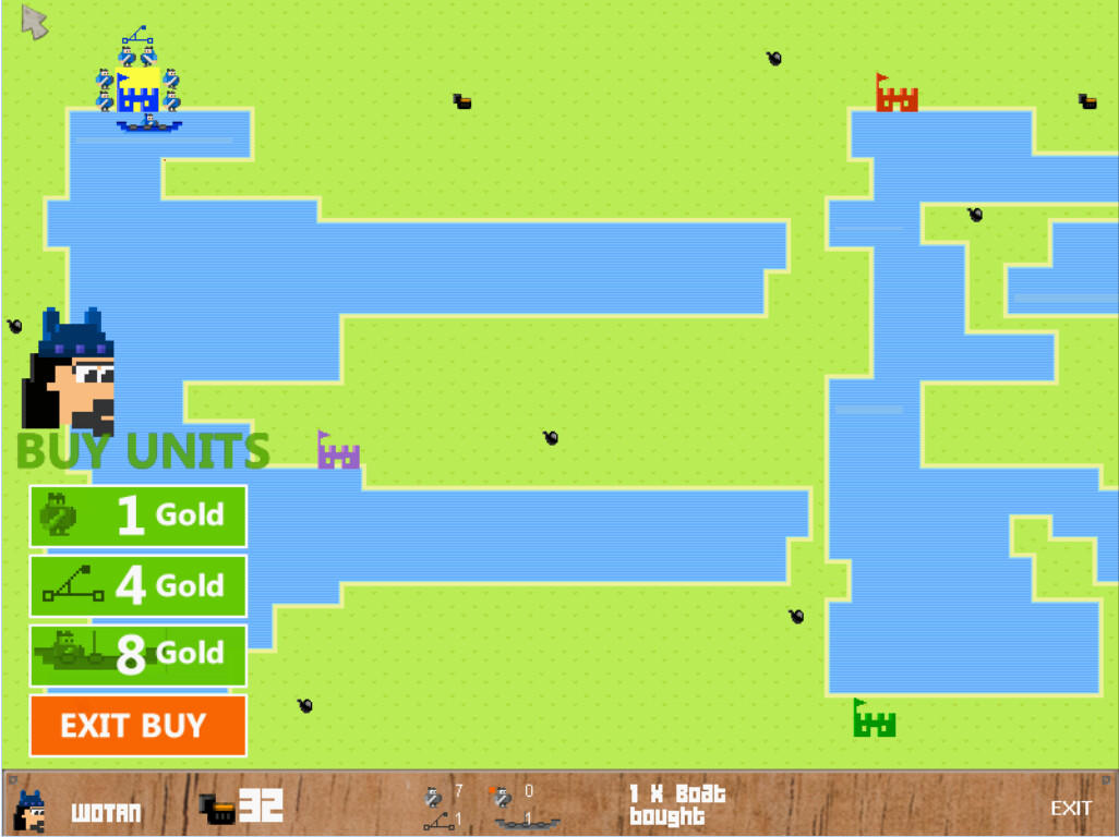 Viking Invaders Game Screenshot