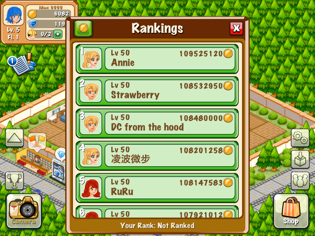 Cuplikan Layar Game Hotel Story: Resort Simulation