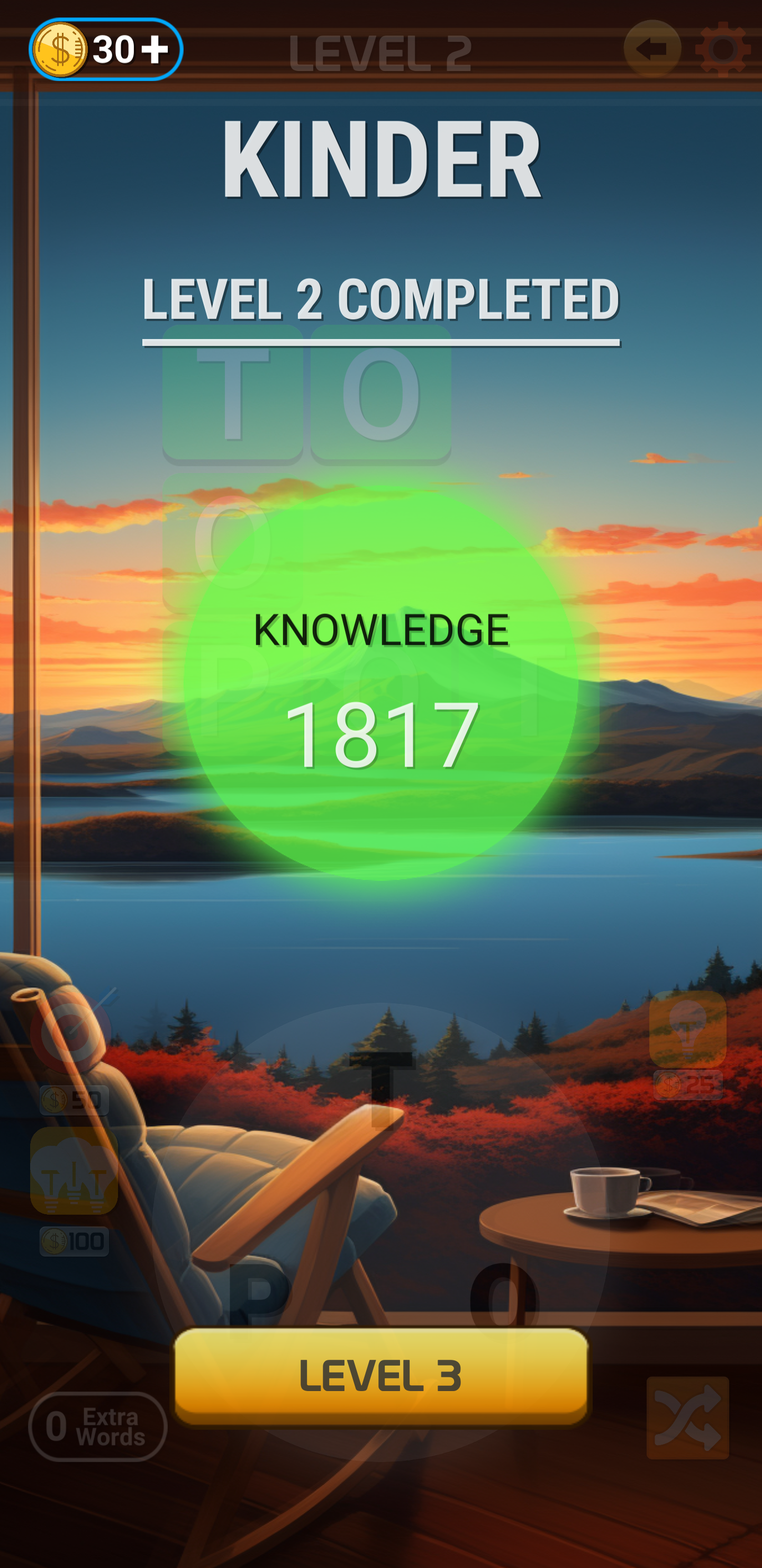 Word Hunter Game Screenshot