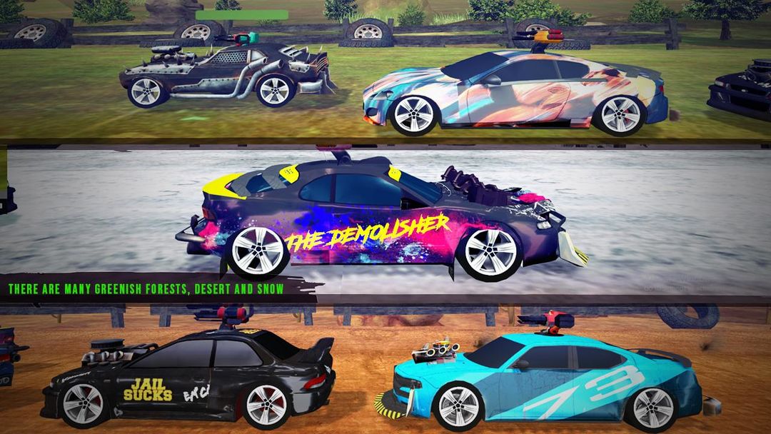 Screenshot of Car Battle Zone