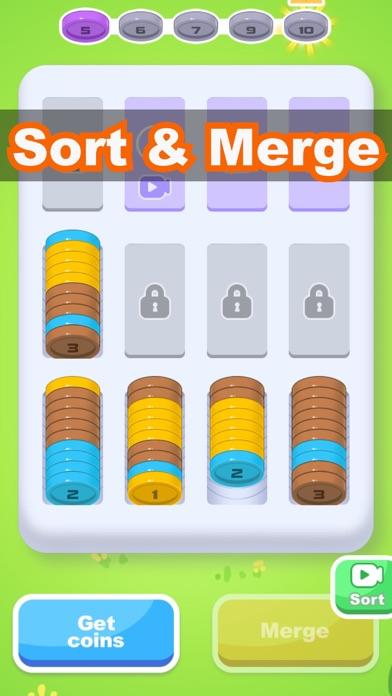 Cuplikan Layar Game Coin Merge&Sort-relax satisfy