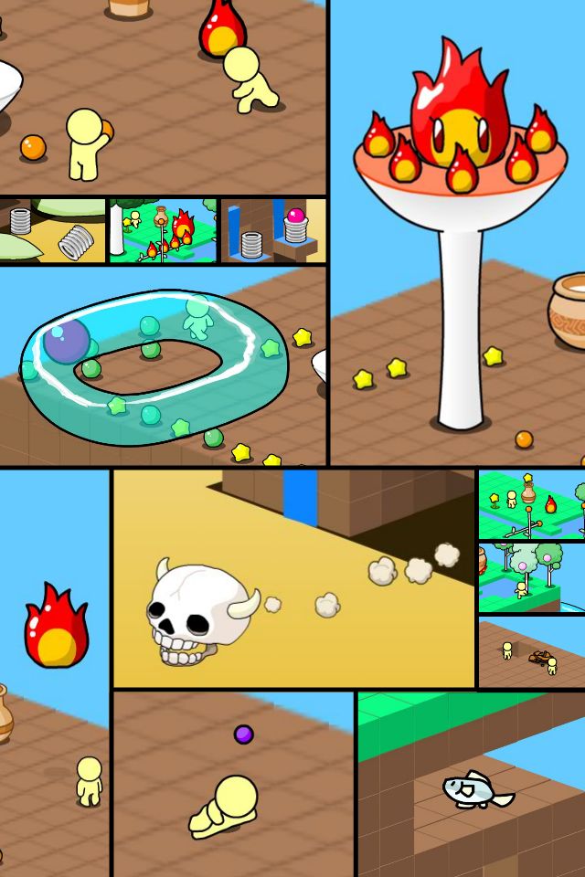 GROW CUBE screenshot game