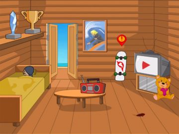 Stickman Surfer Game Screenshot