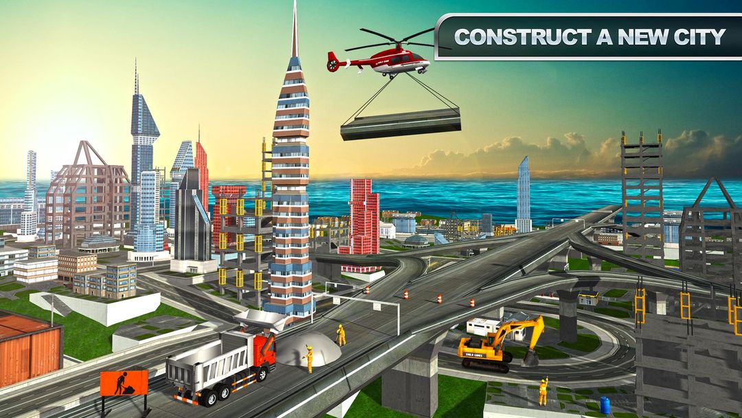 New York City Construction: Tower Building Sim PRO ภาพหน้าจอเกม