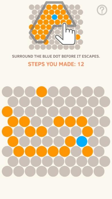 Circle The Dot Game Screenshot