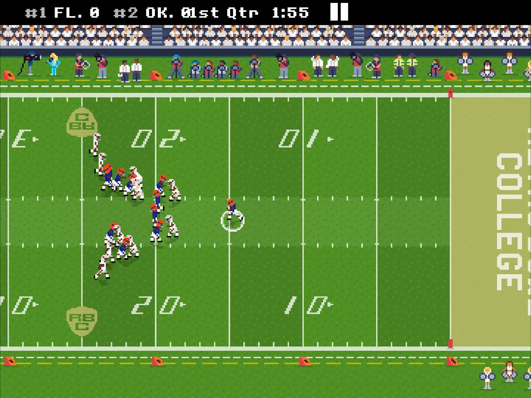 Screenshot of Retro Bowl College