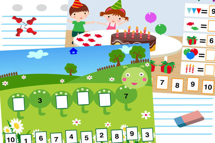 Cuplikan Layar Game Math is fun: Age 4-5