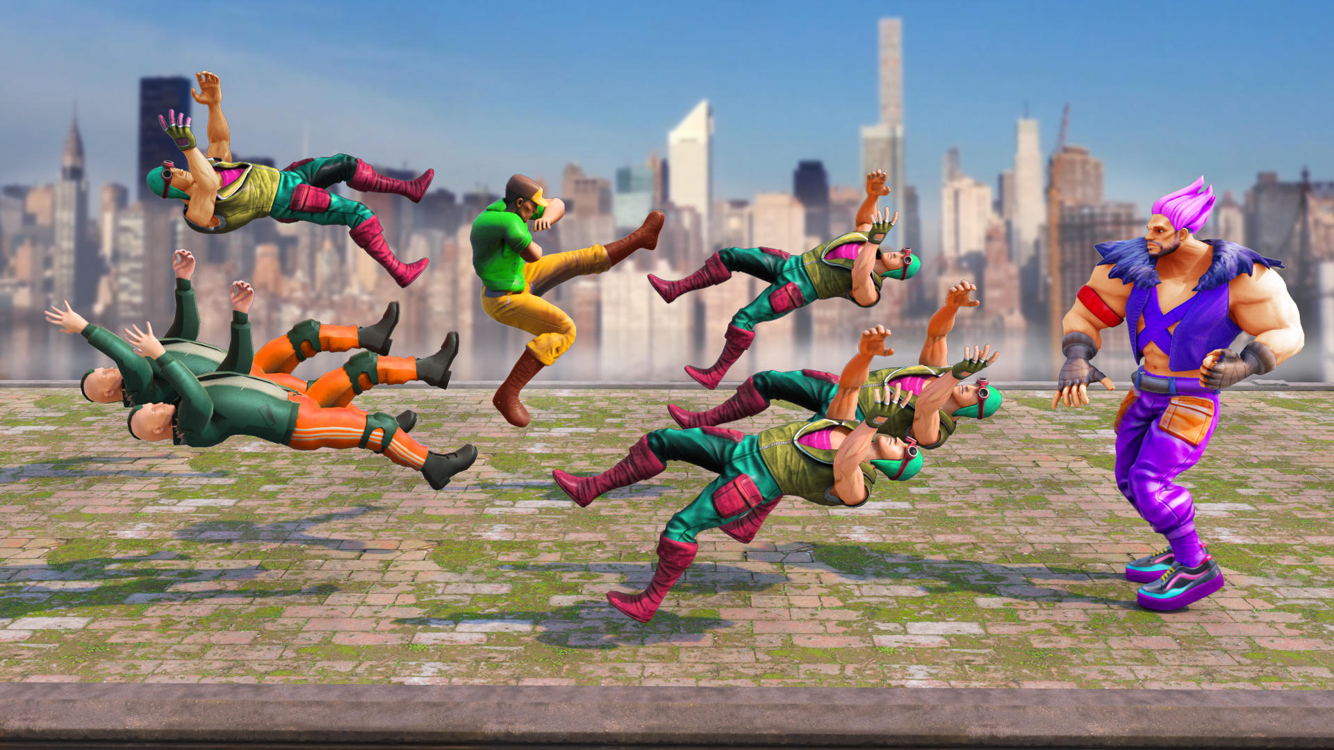 Beat Em up karate Fighter Game Game Screenshot