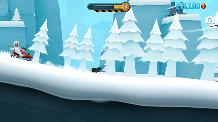 Screenshot 1 of Ski Safari 2 