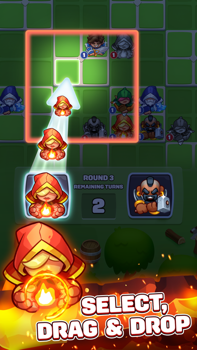 Hero Tactics: PVP War Game Game Screenshot