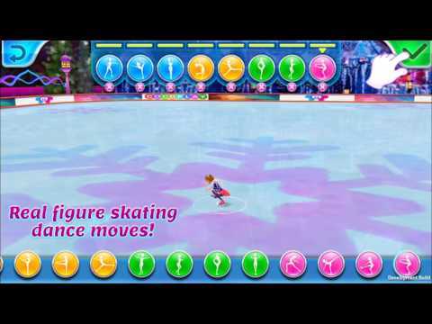Screenshot of the video of Ice Skating Ballerina Life
