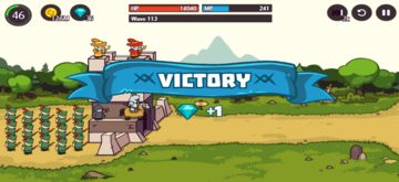 Castle Defender Saga of War Game Screenshot