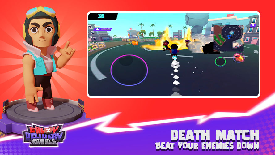 Crazy Delivery Rumble screenshot game